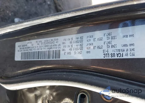 2017 Dodge Journey Crossroad Plus Awd from USA, damaged, VIN 3C4PDDGG3HT521161